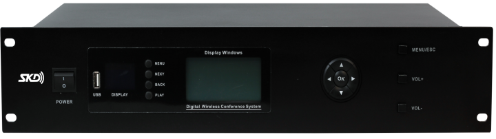 無線數(shù)字會(huì)議(yì)系統主機(jī)