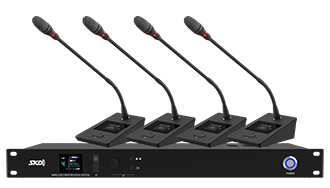 四通(tōng)道(dào)無線會(huì)議(yì)話(huà)筒