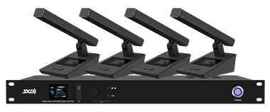 四通(tōng)道(dào)無線會(huì)議(yì)話(huà)筒