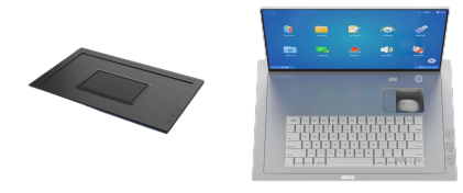 超薄鋒刃翻轉觸控顯示屏(雙屏）